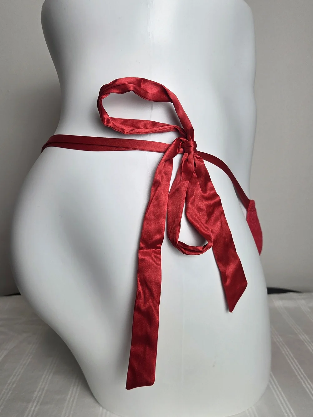 Cosabella Men's Red Side-Tie Bikini Briefs